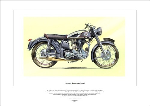 Norton international motor - norton,