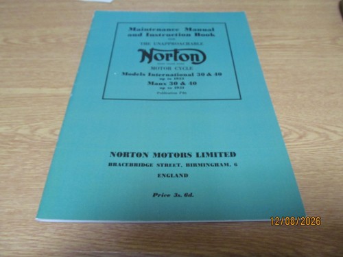 Norton international 40 - international, &
