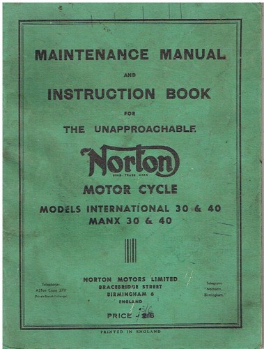 Norton international 40 - international,